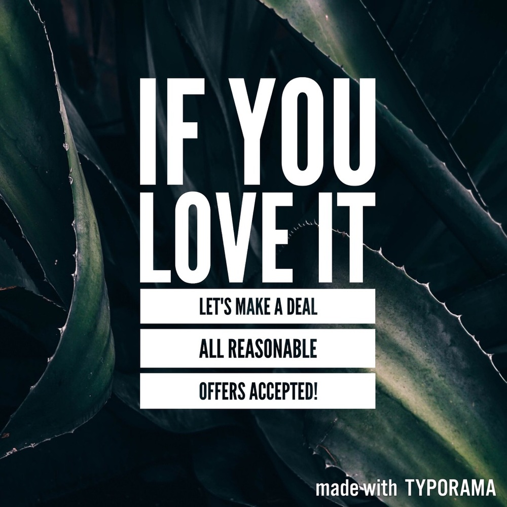 If you love it...